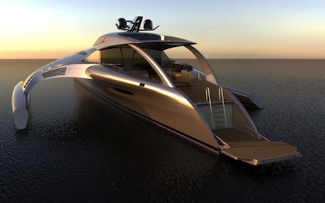 Image for article Hong Kong couple await trimaran delivery